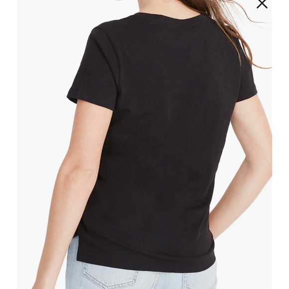 NWOT Madewell Vneck Pocket Tee - Picture 4 of 4
